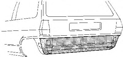 VAN WEZEL 5820136 -  Задняя стенка